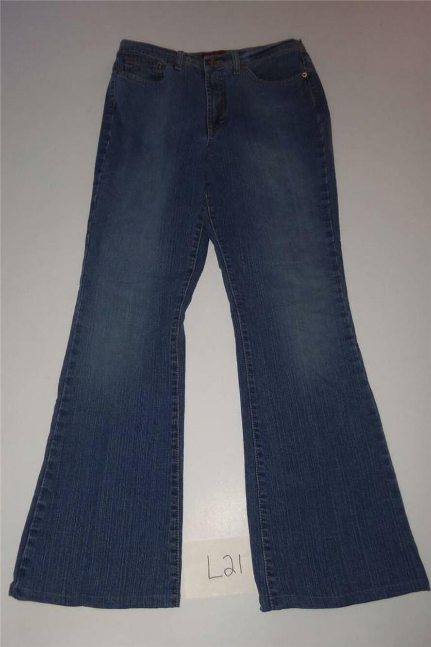 Jones Wear Blue Jeans Size 10 Boot Womens -1014L21